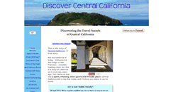 Desktop Screenshot of discover-central-california.com